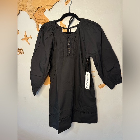 Anthropologie St. Roche black dress new with tags - Picture 1 of 11